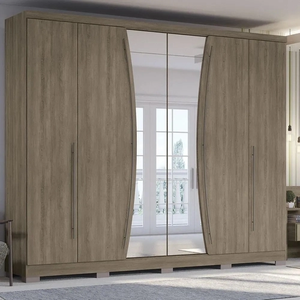 Guarda Roupa 6 Portas 6 Gavetas G540