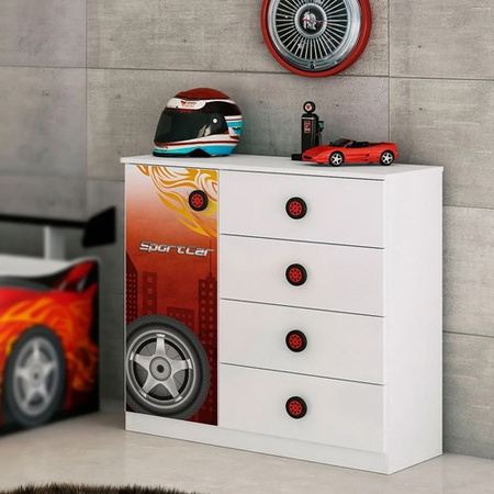 Cmoda Infantil Sport Car