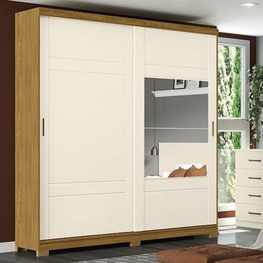 Guarda Roupa Verg 02 Portas Deslizantes