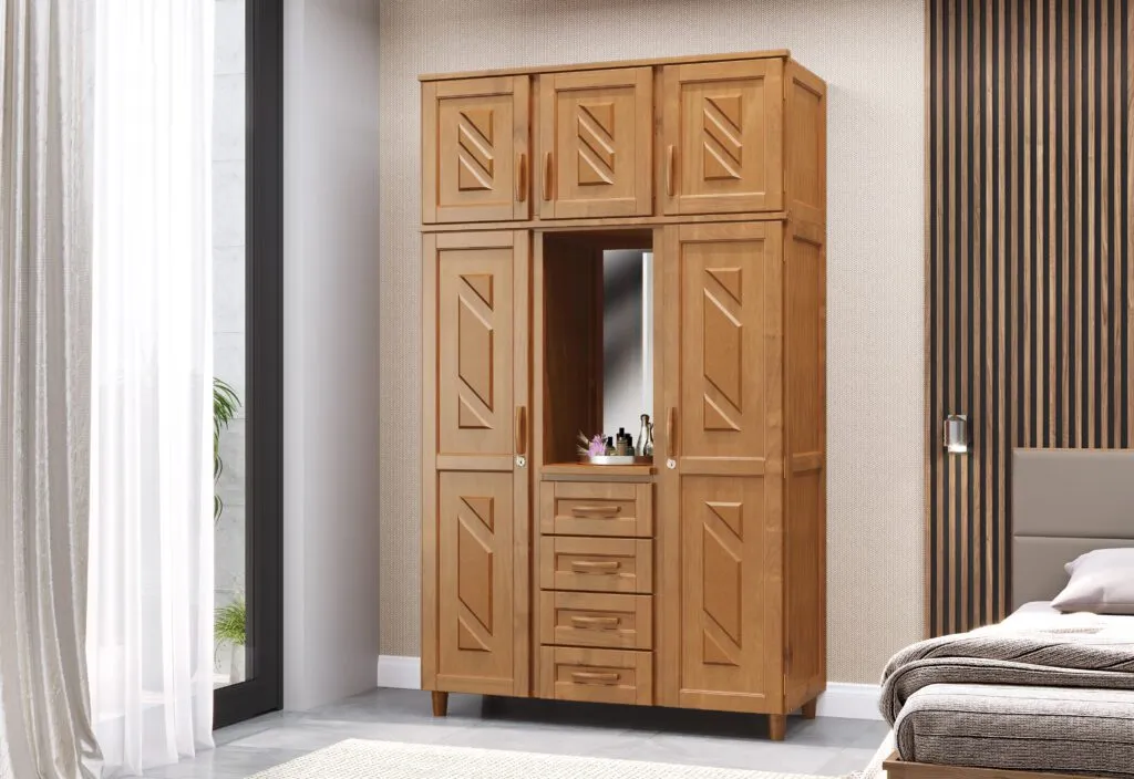 Guarda roupa 3 portas santiago