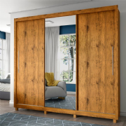 Guarda Roupa Royale 3pt 1pt com Espelho