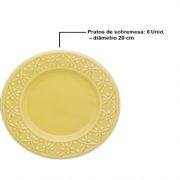 Jogo de Jantar e Ch� 30 pe�as Sic�lia