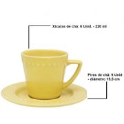 Jogo de Jantar e Ch� 30 pe�as Sic�lia