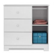 C�moda New Cristal 3 Gavetas 1 Porta