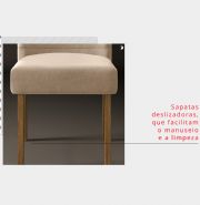 Conjunto Cadeira Ondina 02 undidades