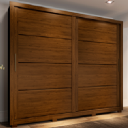 Guarda Roupa Palace 02 Portas Deslizantes