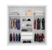 Guarda Roupa 3 Portas Residence