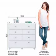 C�moda P�o de Mel 06 Gavetas