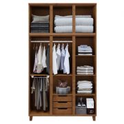 Guarda Roupa de Madeira Grecia 3 Portas