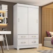 Guarda Roupa Ch� B25 66 2 Portas Deslizante