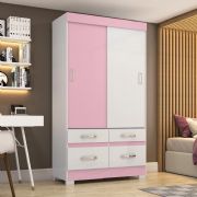 Guarda Roupa Ch� B25 66 2 Portas Deslizante