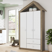 Guarda Roupa Casinha 3 Portas