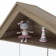 Guarda Roupa Casinha 3 Portas