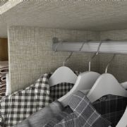 Guarda Roupa Caribe com Espelho 2 Portas