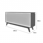 buffet requinte 160 pes mad neon ntl/off wht