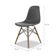 Cadeira Eames pp Konkret DSW-M