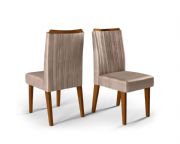 Conjunto Cadeira Isis 2 Unidades