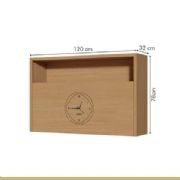 armario aereo 1pt bascula com relogio condessa