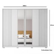 Guarda roupa apollo 2.7 6g + 4p