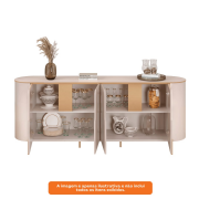 buffet cleo off white