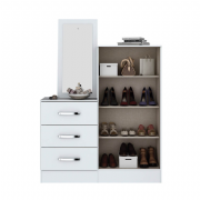 C�moda Multiuso Briz 02 Portas 03 Gavetas