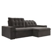 Estofado Denver 2,54mt com Entrada USB