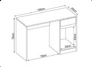 Escrivaninha Office Morada