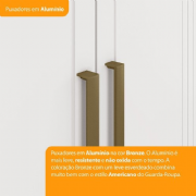 guarda roupa americano prime 6pts