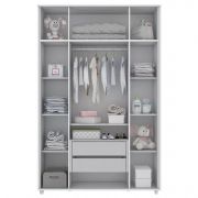 Guarda Roupa Aquarela 04 Portas