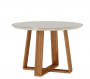 mesa wood 1.2 redonda