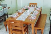 Mesa retangular noronha eco 2,30 x 1,10m