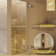 paneleiro 4 portas 1 gaveta condessa