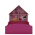 cama casinha 90cm pink ploc